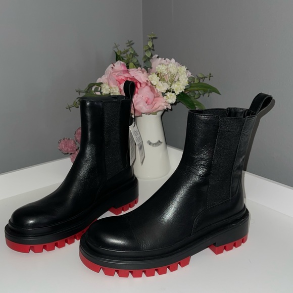 Zara Shoes - Hot🔥ZARA Boots w Red♥️Sole! New with tags!